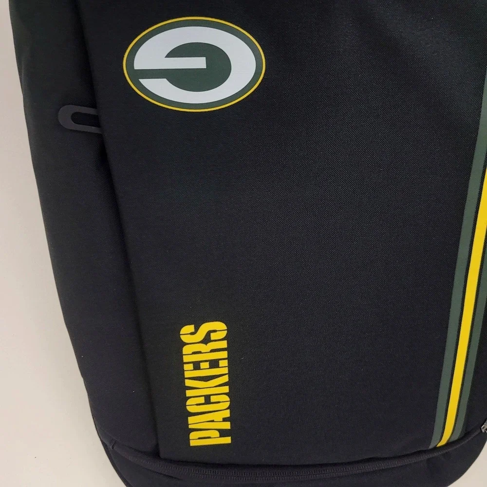 Green Bay Packers 14 Inch Black Laptop‎ Bag by SOAR - New